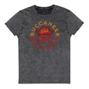 Buccaneer Club - Pirate Skull Unisex Denim T-Shirt