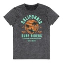 California Surf Riders - Beach Unisex Denim T-Shirt