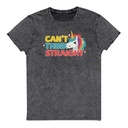 Can't Think Straight (2) Unisex Denim T-Shirt