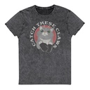 Catch These Claws - Cute Cat Unisex Denim T-Shirt