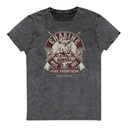 Chasing the Frontier Unisex Denim T-Shirt