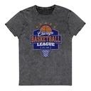 Chicago Basketball League - Athlectic Sports Unisex Denim T-Shirt