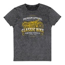 Classic Bike Unisex Denim T-Shirt