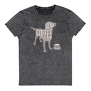 Coffee Dog Unisex Denim T-Shirt