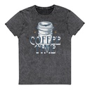 Coffee Time Unisex Denim T-Shirt