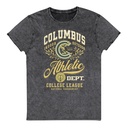 Columbus Athletic Unisex Denim T-Shirt