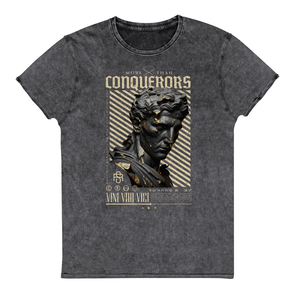 Conquerors Unisex Denim T-Shirt