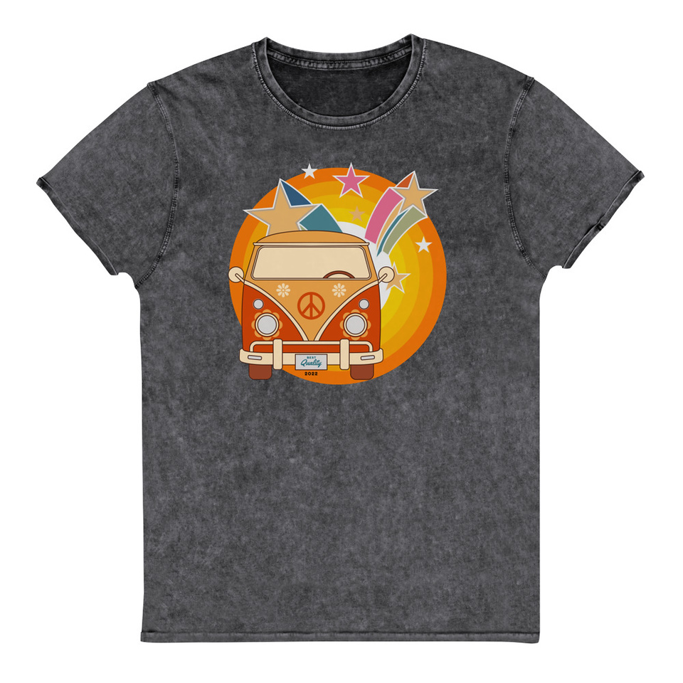 Crafted in Kittl Unisex Denim T-Shirt