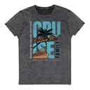 Cruise Ship Unisex Denim T-Shirt