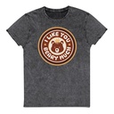 Cute Bear - AI Unisex Denim T-Shirt