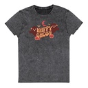 Cute Happy Ghost Unisex Denim T-Shirt