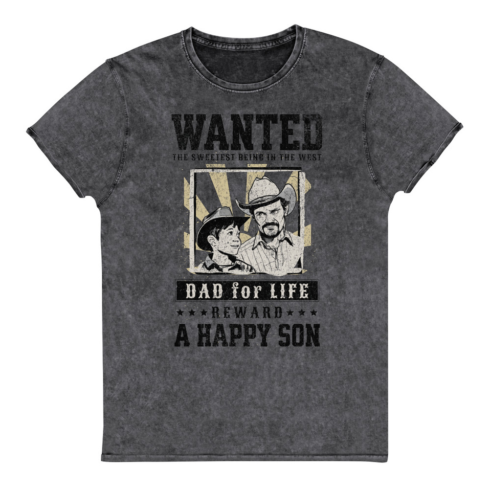 Dad Wanted Unisex Denim T-Shirt