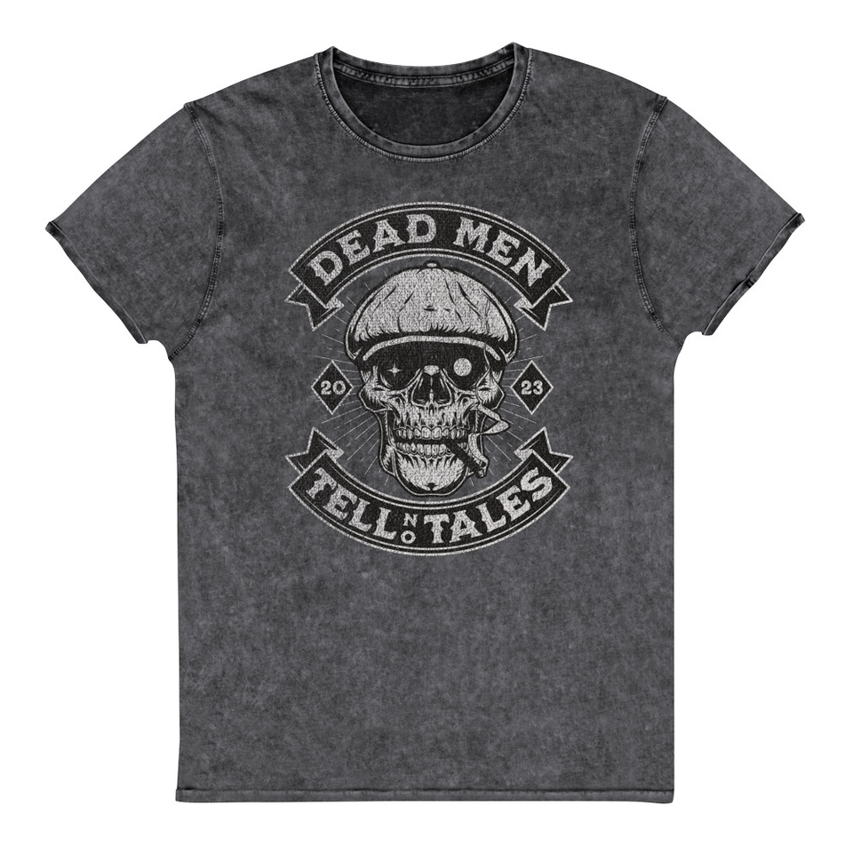 DEAD MEN TELL NO TALES Unisex Denim T-Shirt