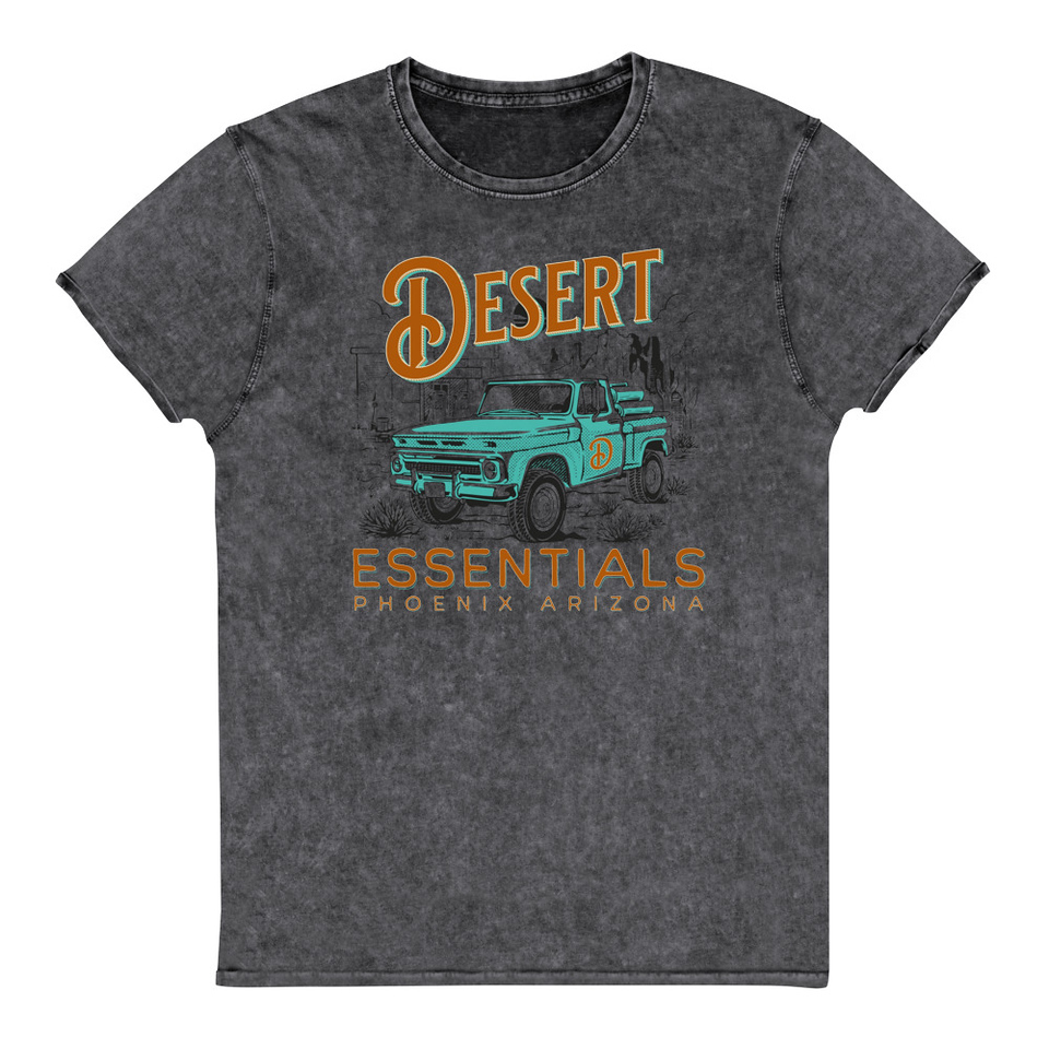 desert Unisex Denim T-Shirt