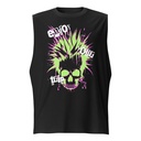 'Enjoy Your Trip' Punk Skull Unisex Muscle Shirt