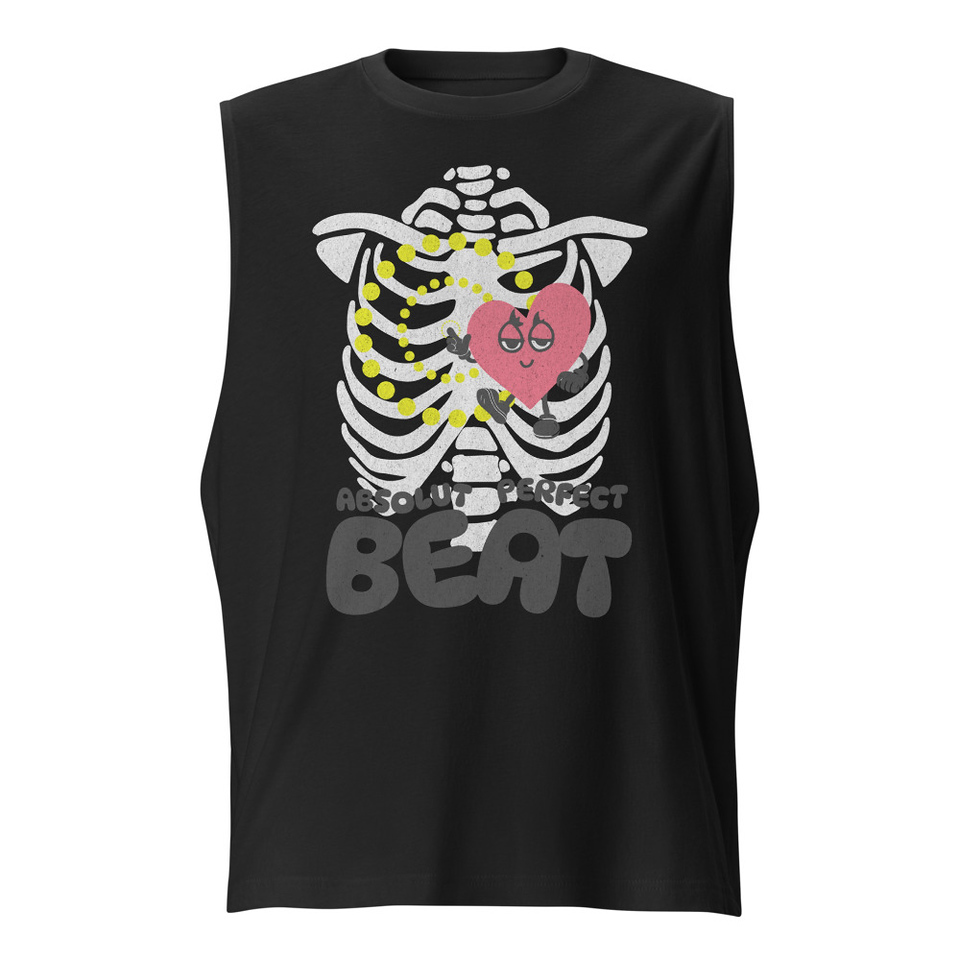 Absolut Perfect Beat Unisex Muscle Shirt