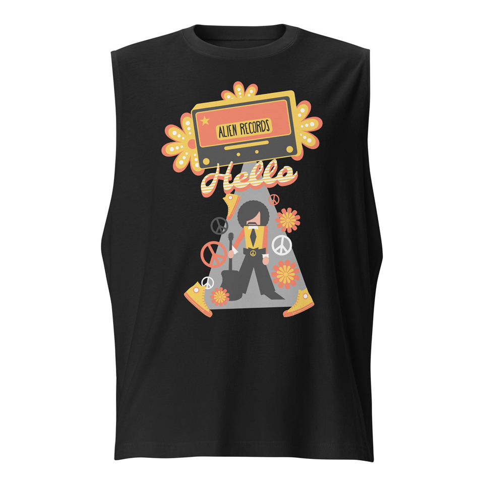 Alien Records  Unisex Muscle Shirt