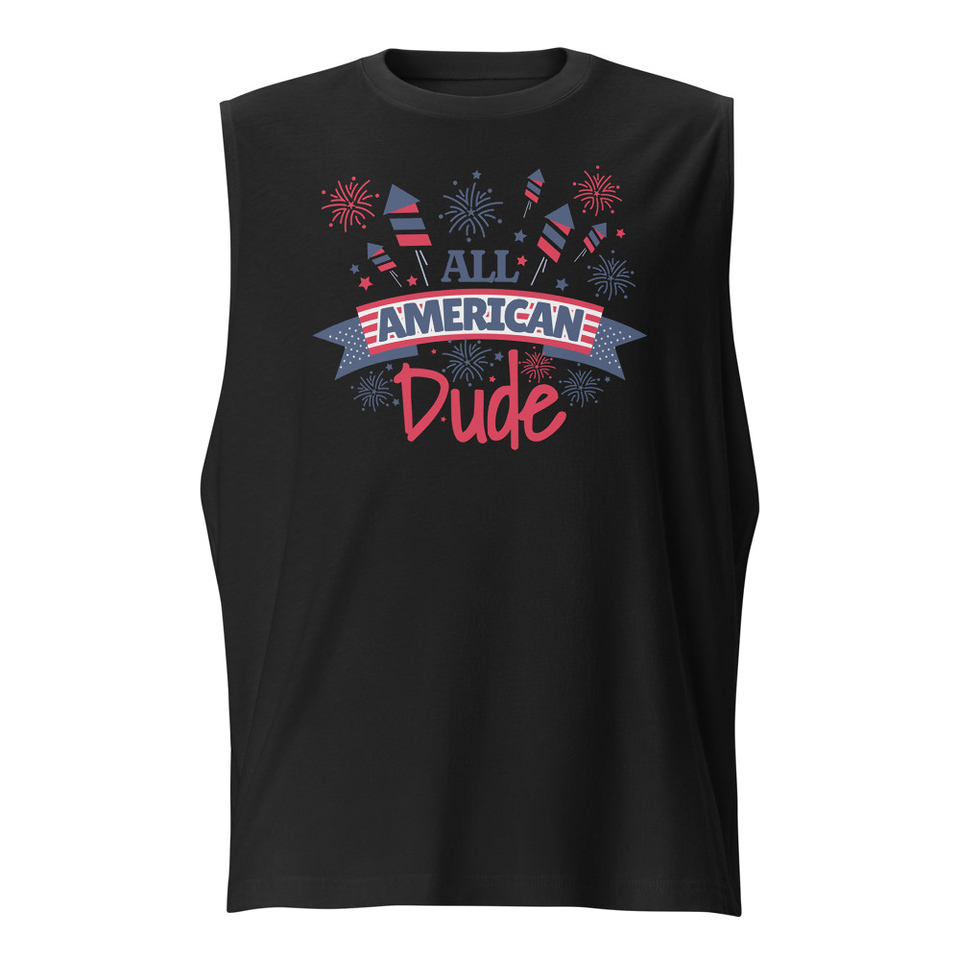 All American Unisex Muscle Shirt