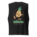 Alohito Natural Juices - Pineapple Mascot Unisex Muscle Shirt