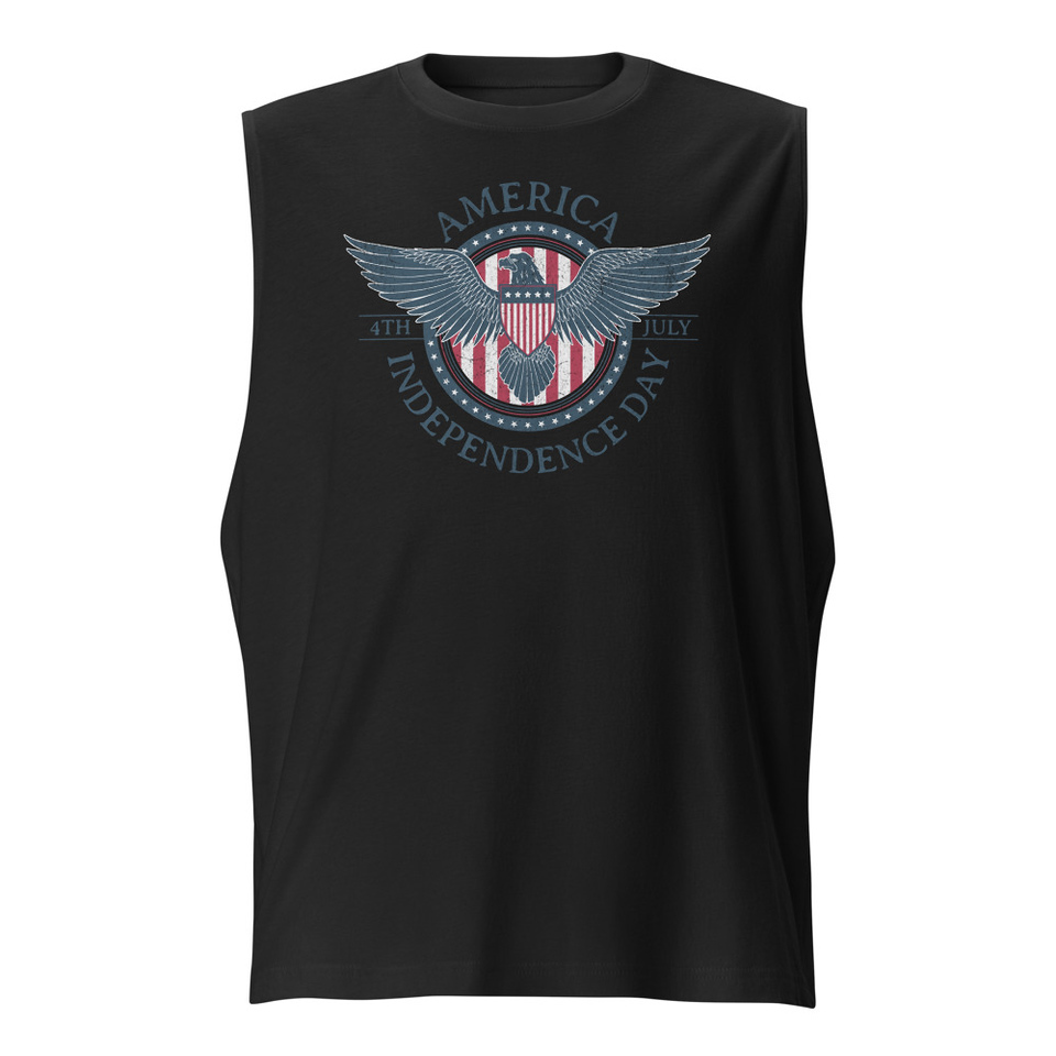 American Eagle Badge Unisex Muscle Shirt