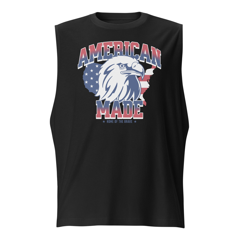 American Made Unisex Muscle Shirt