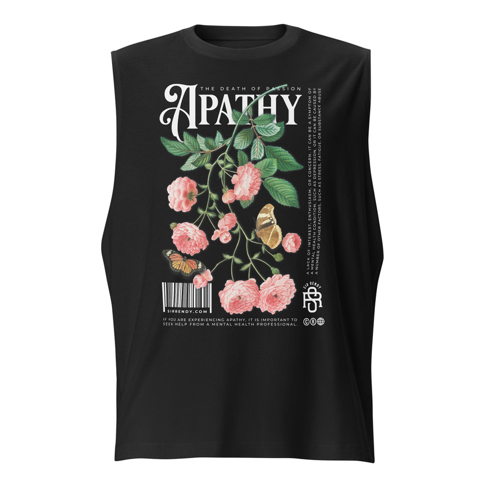 Apathy Unisex Muscle Shirt