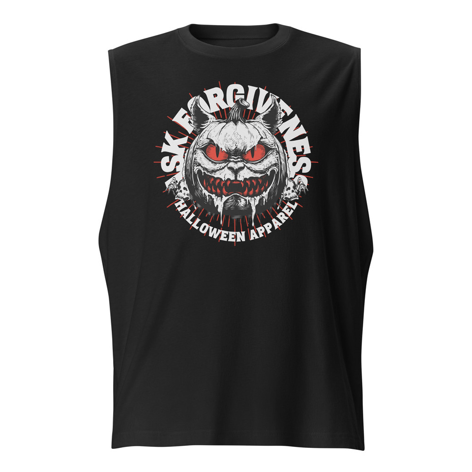 Ask Forgiveness Unisex Muscle Shirt
