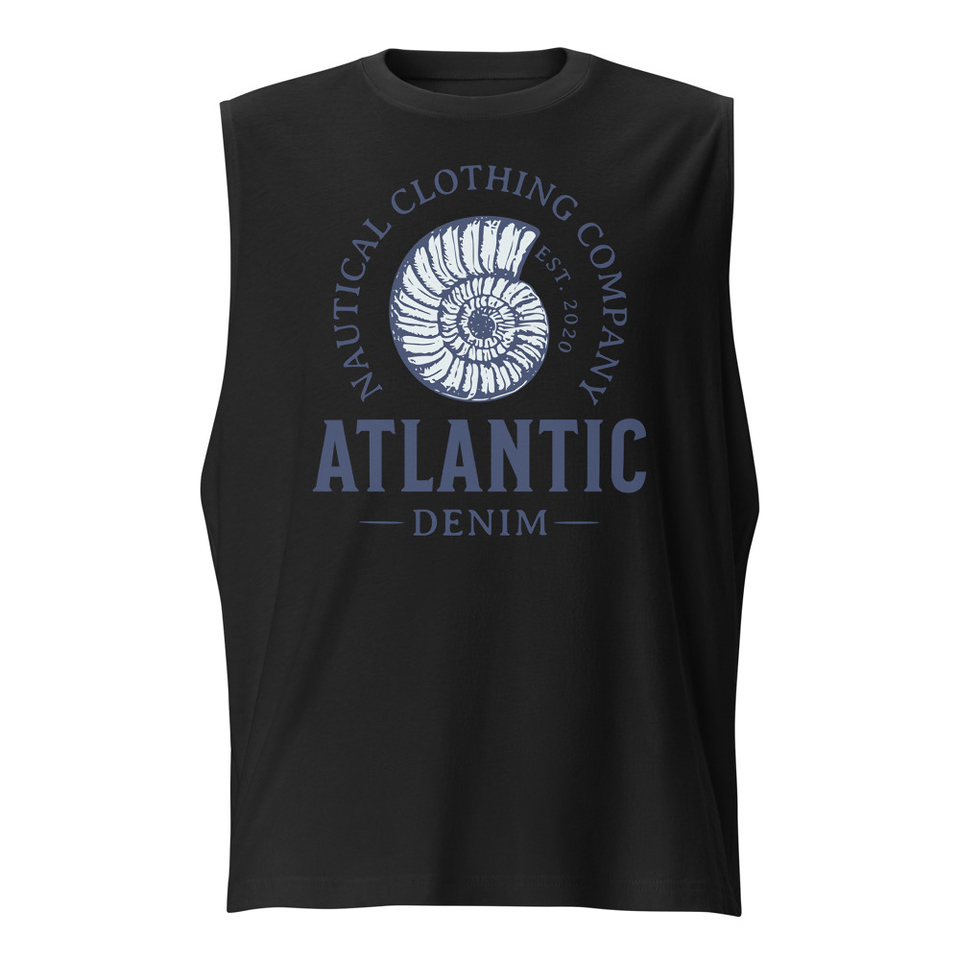 Atlantic Denim - Nautical Unisex Muscle Shirt
