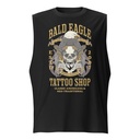 Bald Eagle Tattoo Shop - Skeleton Unisex Muscle Shirt