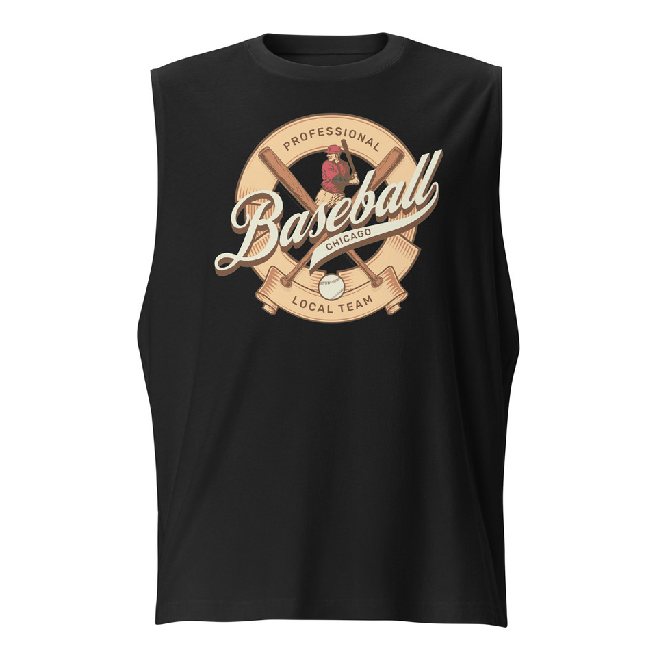 Baseball Team - College Sports Unisex Muscle Shirt