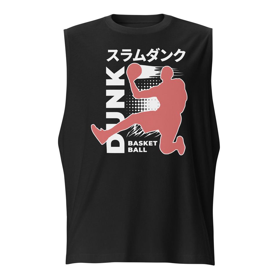 Basketball Dunk Unisex Muscle Shirt