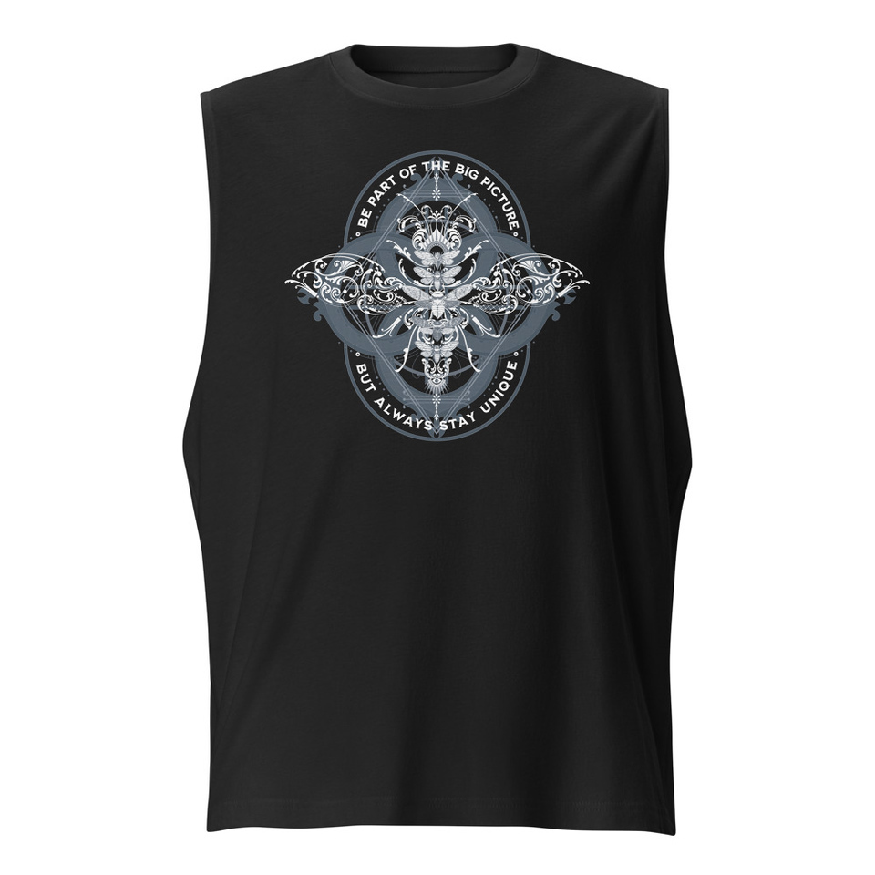 Be Part of the Big Picture - Insect Unisex Muscle Shirt