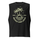 Beach and Love Unisex Muscle Shirt