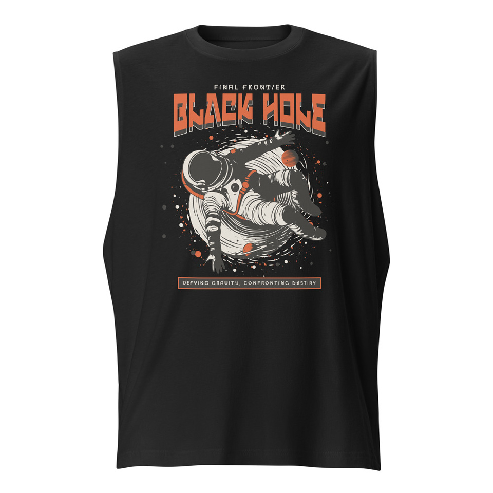 Black Hole Unisex Muscle Shirt