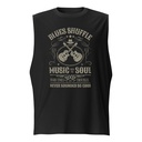 Blues Music from the Soul - Guitar Unisex Muscle Shirt