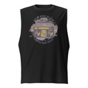 Boombox Music Player - Retro Unisex Muscle Shirt
