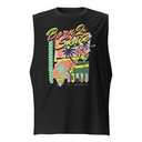 Born 2 Skate - Retro Skeleton Unisex Muscle Shirt