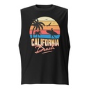 California Beach - Retro Surf Unisex Muscle Shirt