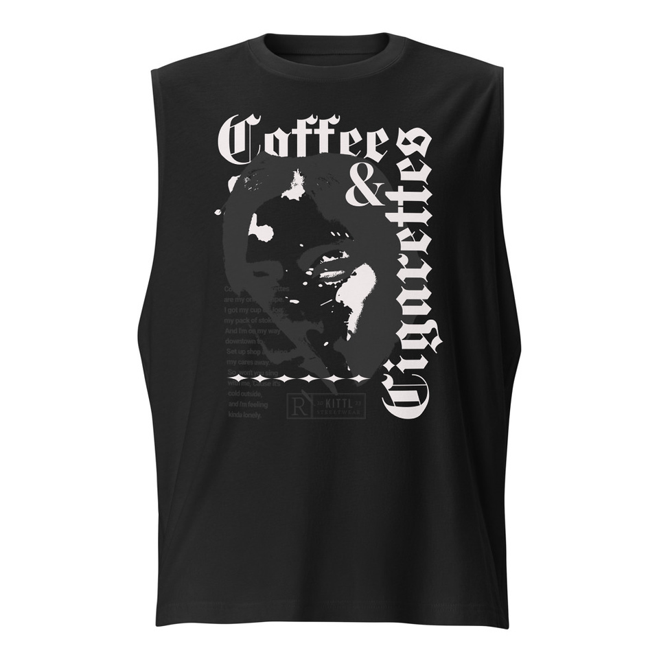 Coffee & Cigarettes Unisex Muscle Shirt