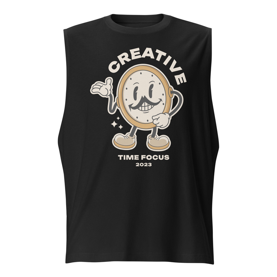 Creative Time Unisex Muscle Shirt