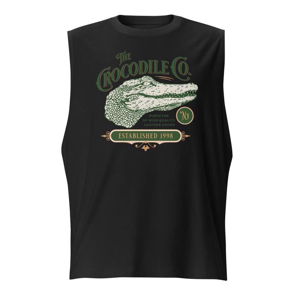 Crocodile Co. - Wild Animal Unisex Muscle Shirt