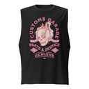 Customs Garage - Flaming Skull Unisex Muscle Shirt