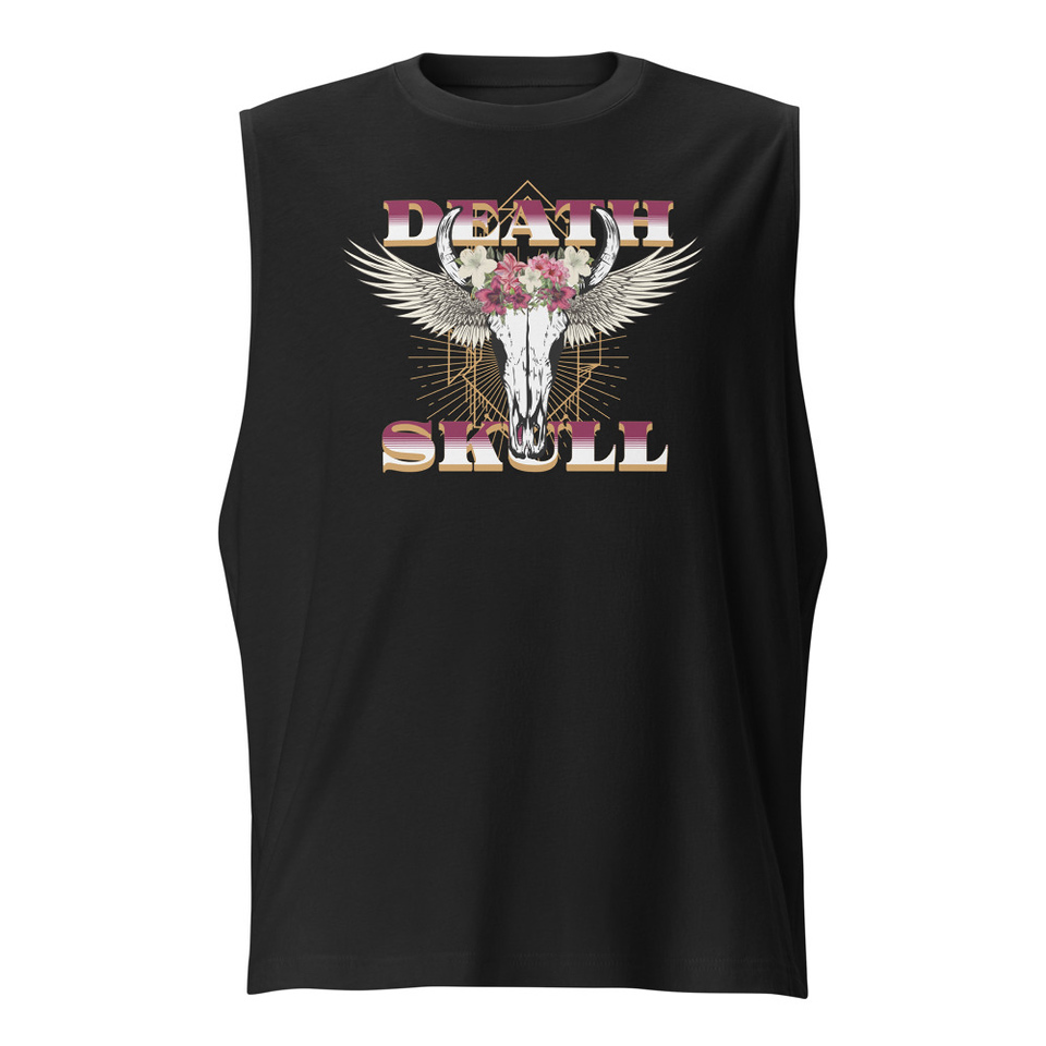 Deah Skull Unisex Muscle Shirt