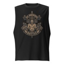 Defend us in battle - Knight with sword Unisex Muscle Shirt