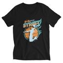 3x3 Basketball League Unisex V-Neck Tee