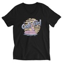90's Cali Girl Unisex V-Neck Tee