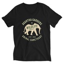 Agartha Gardens Wildlife - Animal Sanctuary Unisex V-Neck Tee