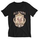 All Stars Tennis - Eagle Badge Unisex V-Neck Tee