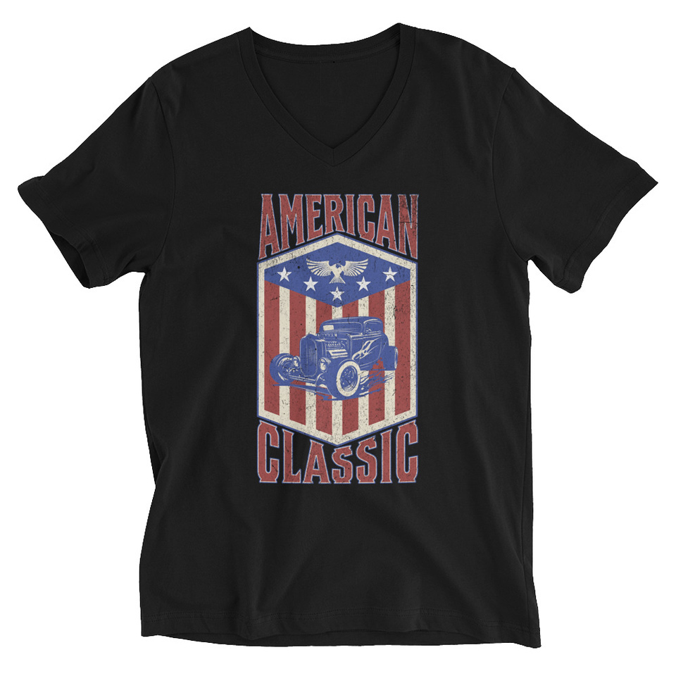 american classic Unisex V-Neck Tee