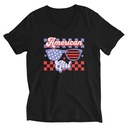 American girl Unisex V-Neck Tee